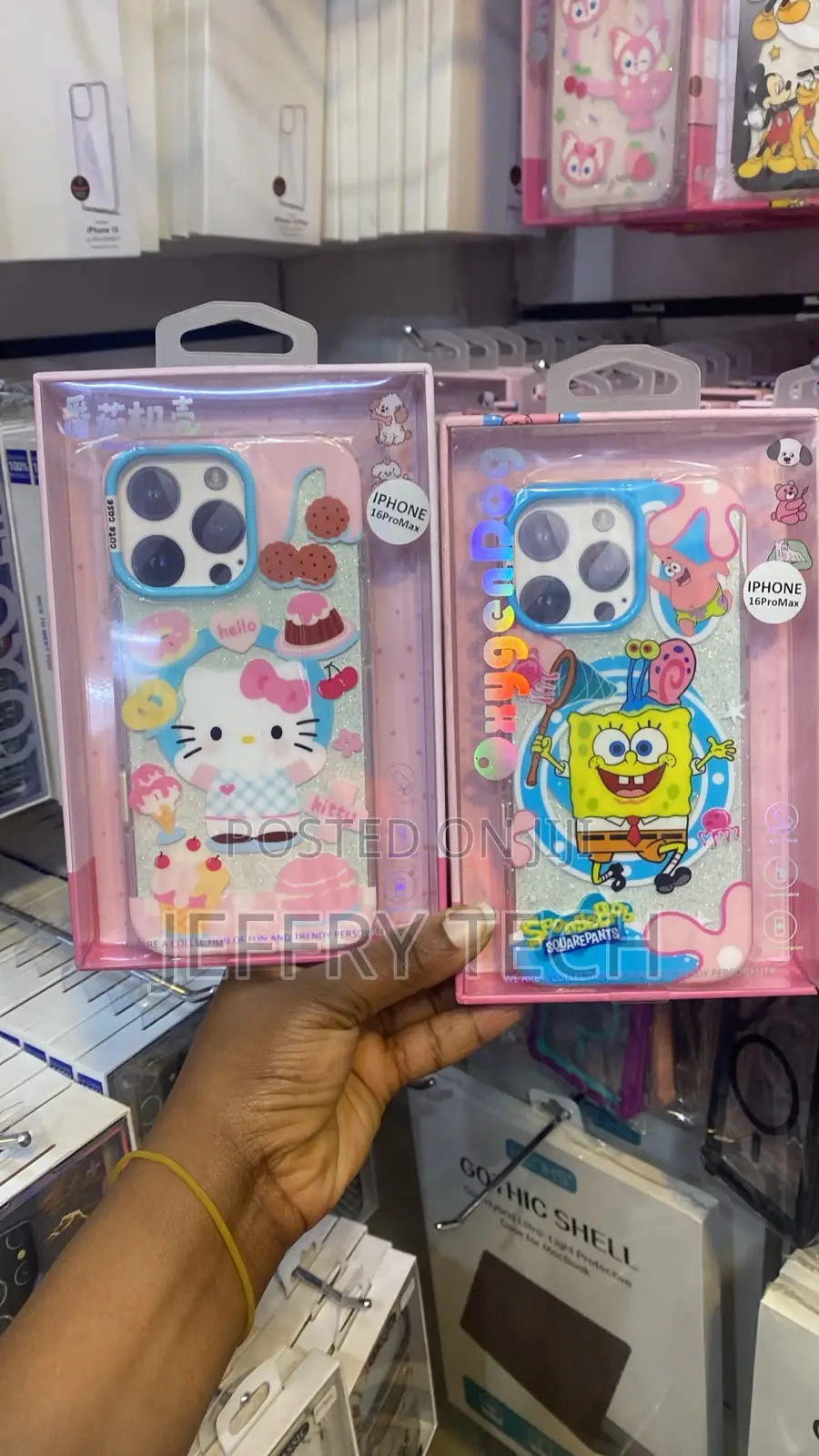 Cartoon- Protective Phone Cases Designed for the iPhone 16 Pro Max.