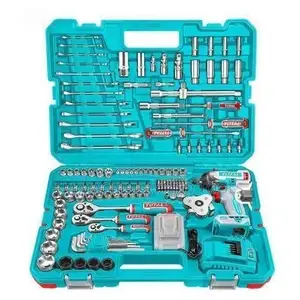 Total THKTHP PCS Cordless Impact Wrench Toolsset