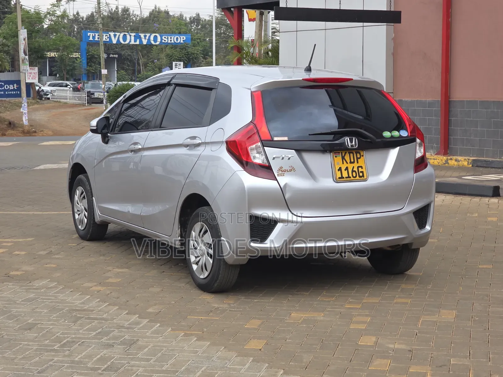 Honda Fit 2016 Silver