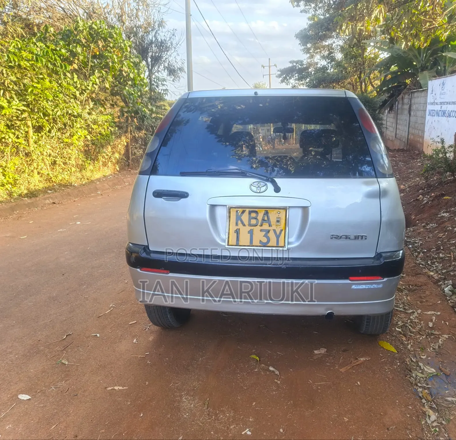 Toyota Raum 2002 Silver