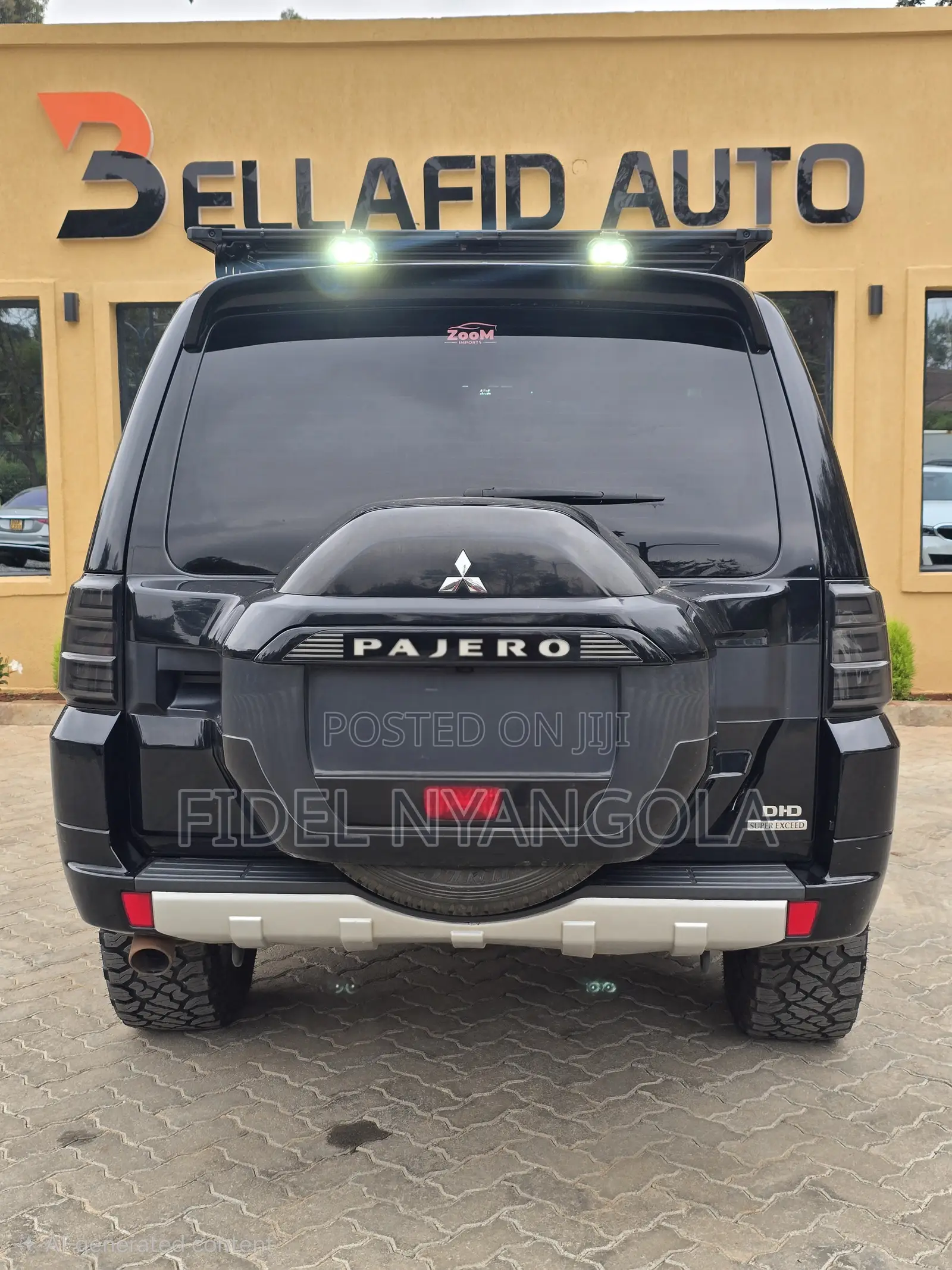 Mitsubishi Pajero Exceed 2017 Black