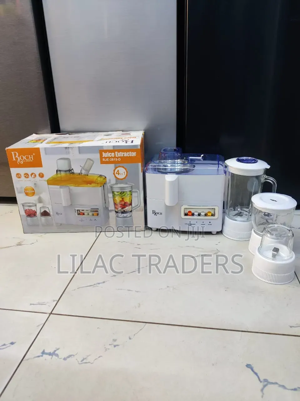 Roch 4 in 1 Juicer -Blender-Grinder and Mill Food Processor