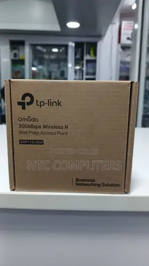 TP-Link EAP115-Wall 300Mbps Wireless N Wall-Plate Access Point