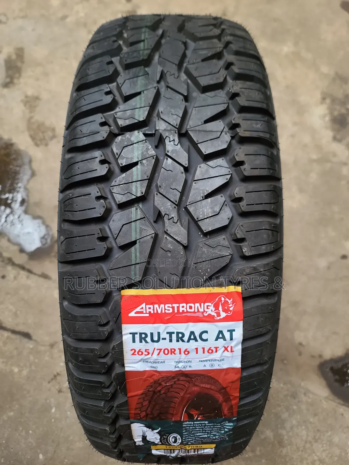 265 /70 R16 Armstrong Tyres 116t Xl Tru-Trac a/T All-Terrain