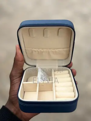 Navy-Blue Jewelry Organizer