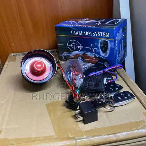 Universal Vehicle Security V200 Car Alarm System With Engine Cut-Off