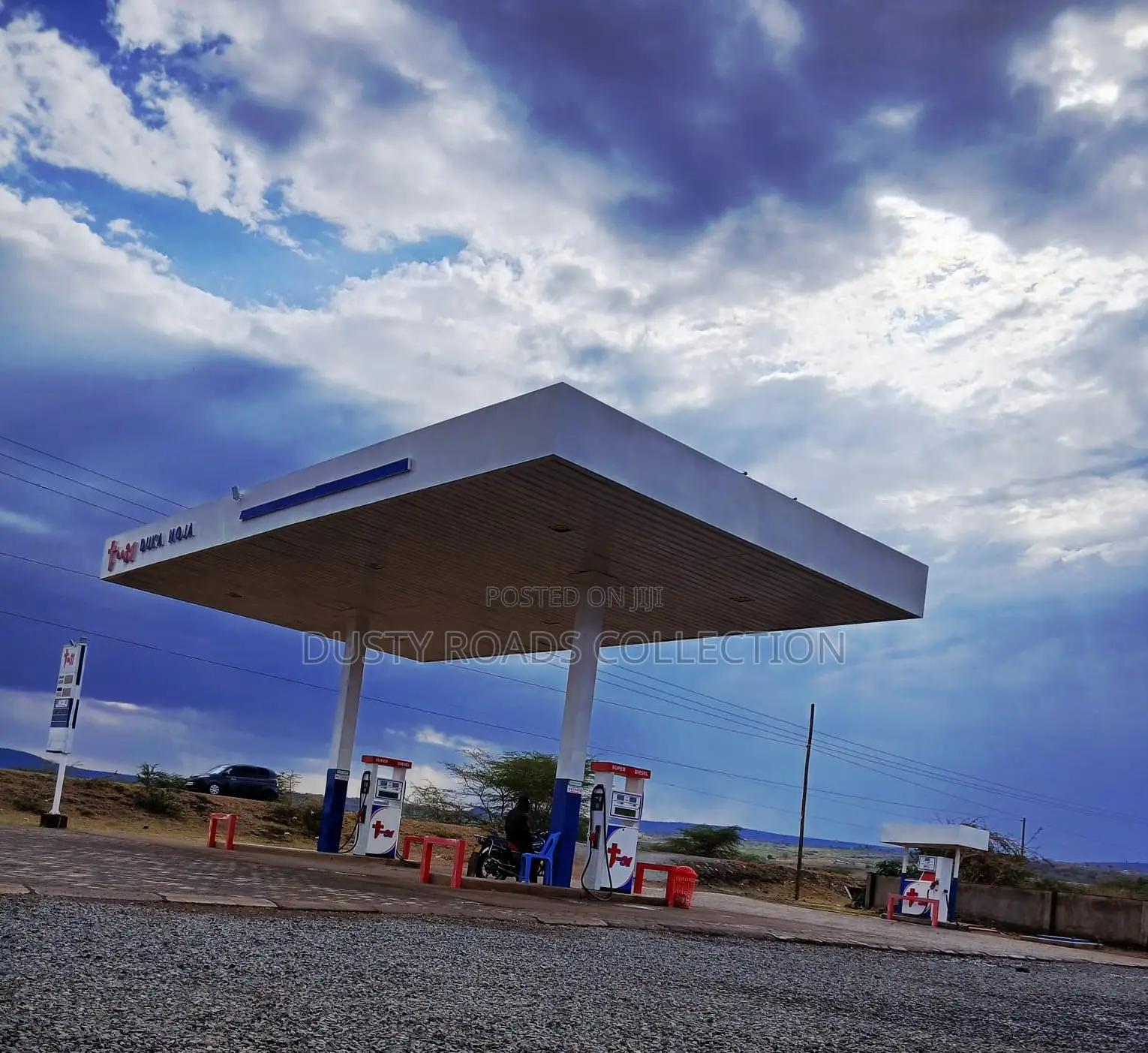 Operational Petrol Station Along Narok-Suswa Highway
