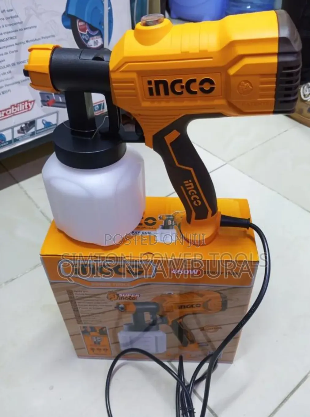 450w Ingco Spray Gun/ Electric Ingco Sprayer