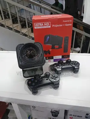 Hy320 Portable Projector 1080p Smart Projector With Game Controller