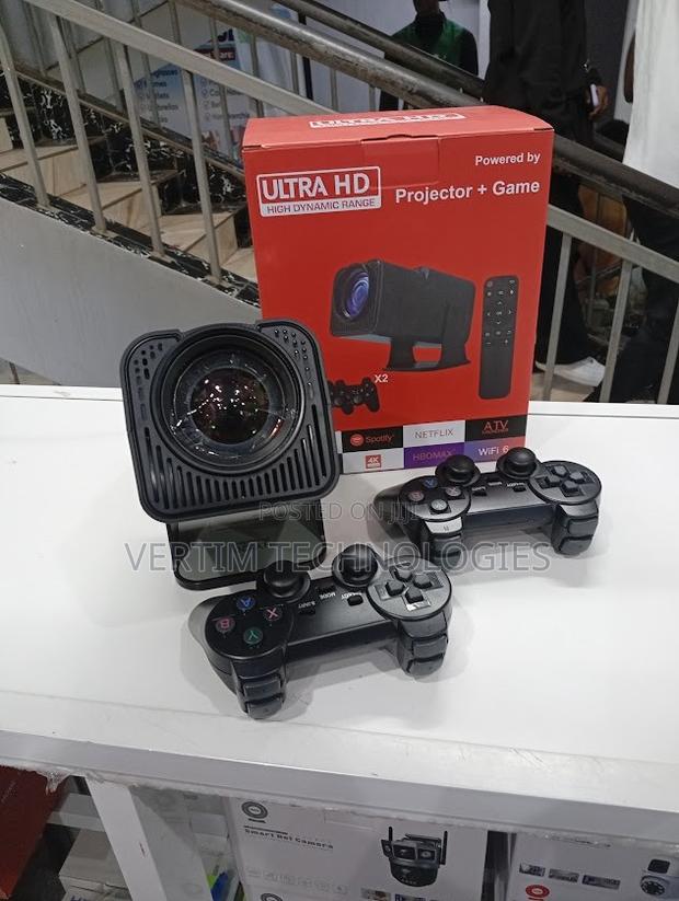 Hy320 Portable Projector 1080p Smart Projector With Game Controller - main view