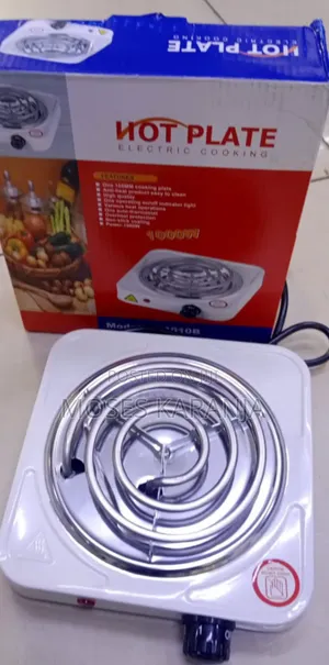 Portable 1000W Spiral Coil Hot Plate Cooker