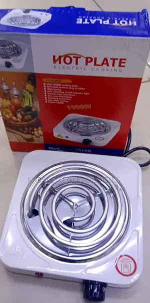 Portable 1000W Spiral Coil Hot Plate Cooker