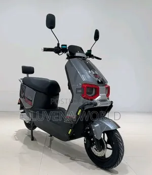 Modern Grey Electric Scooter