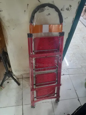 Velton Red Step Ladders 4-Steps