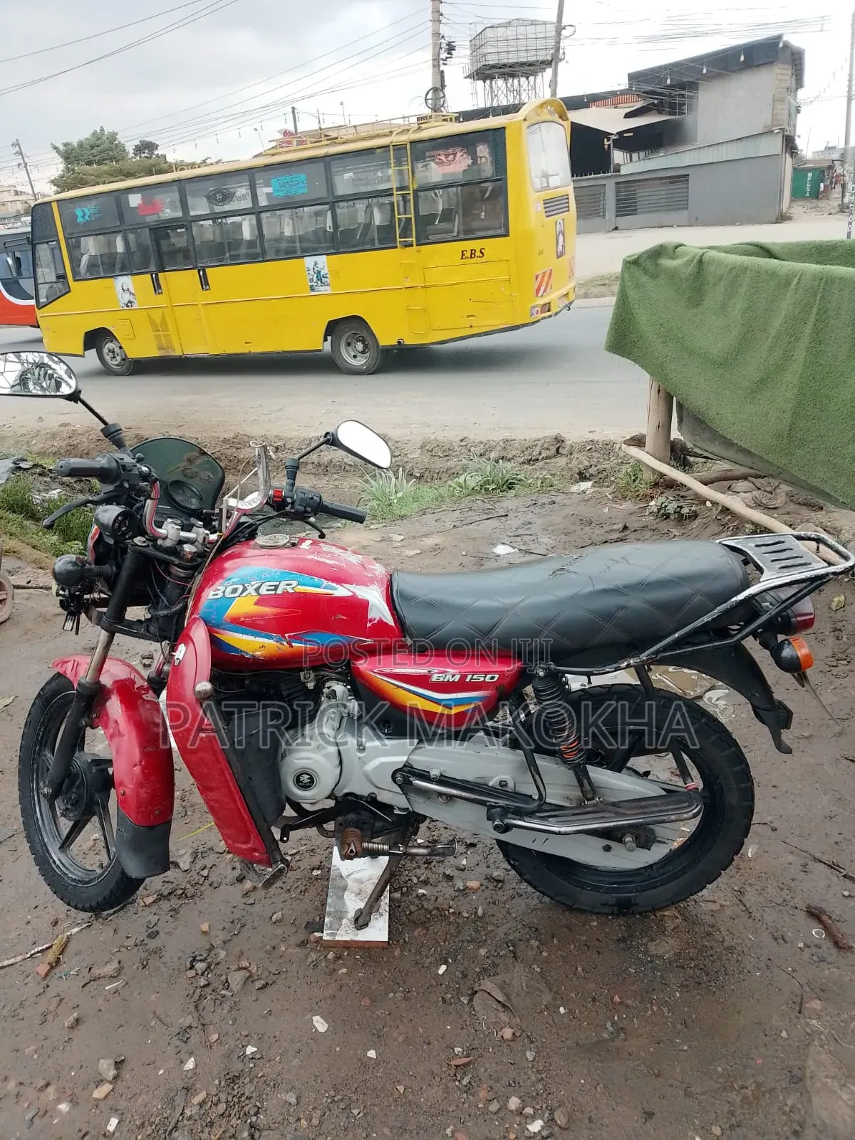 Bajaj Boxer 150 UG 2021 Red