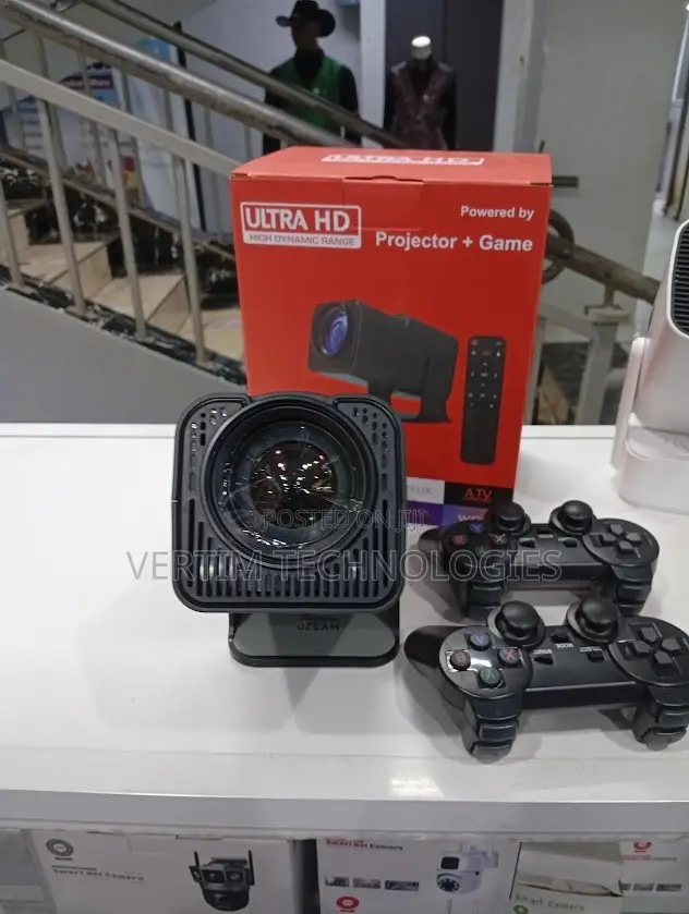 Hy320 Android Smart Projector – Wireless Hd + Gaming Console