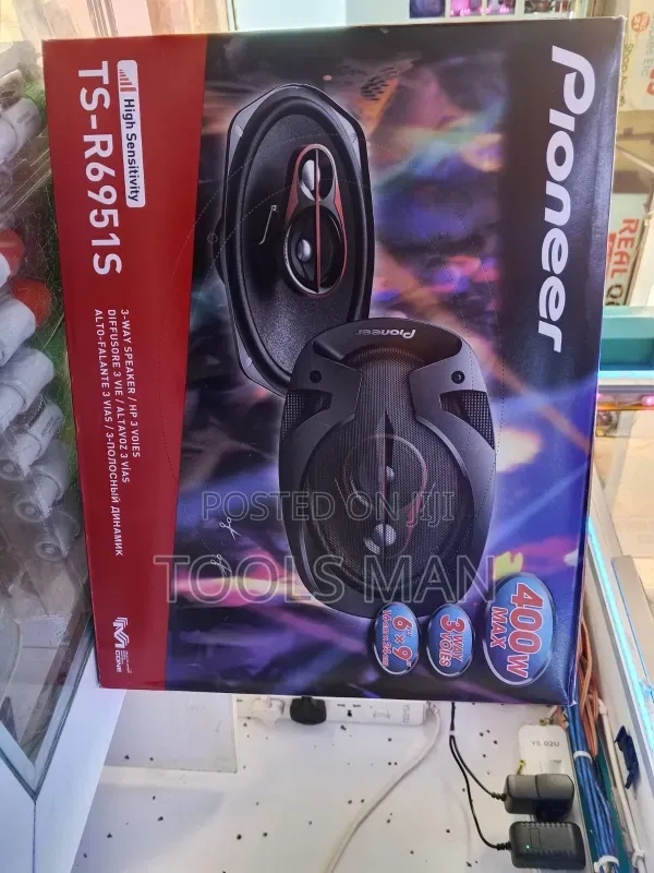 Pioneer 400W 6x9 Inch 3-Way Car Speakers TS-R6951S