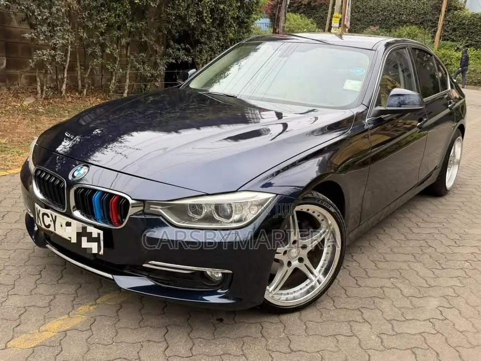 BMW 320i Sedan RWD 2013 Blue
