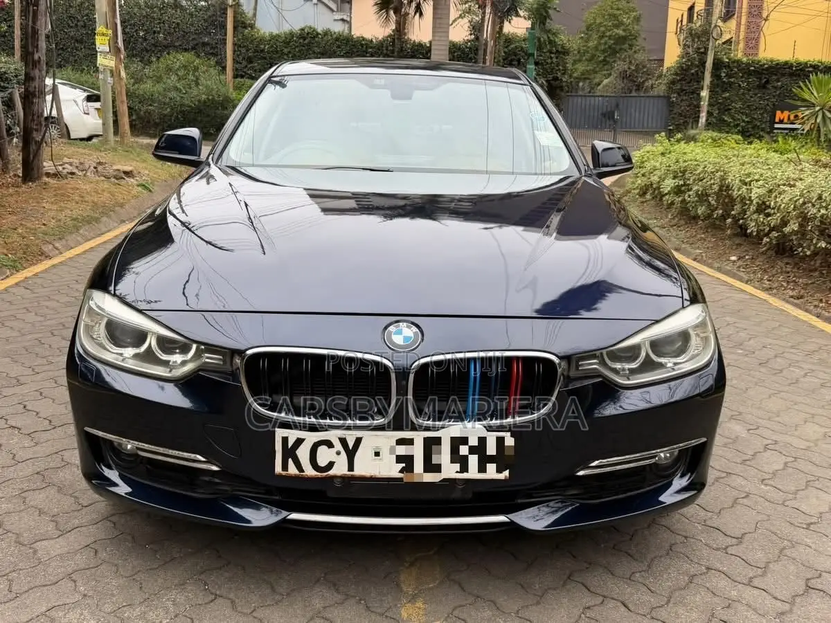 BMW 320i Sedan RWD 2013 Blue