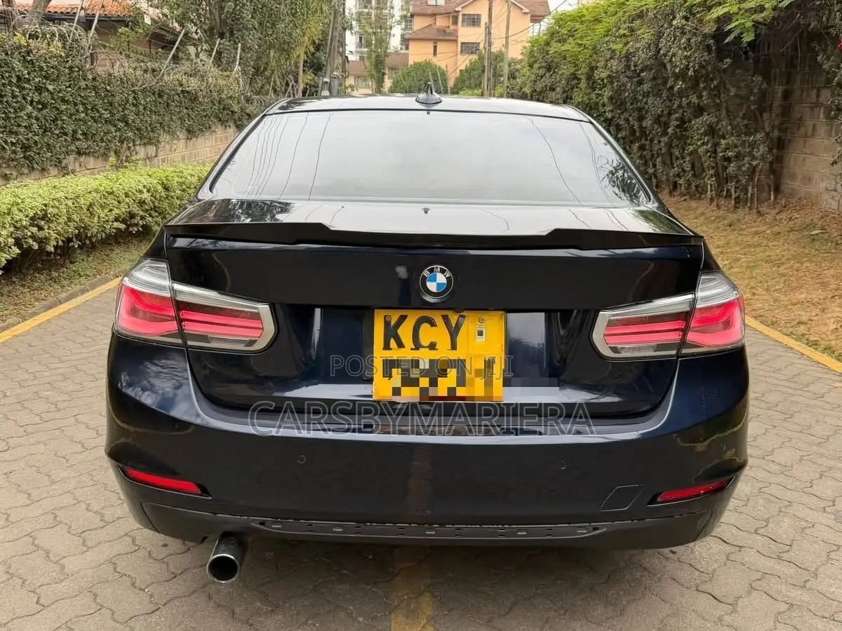 BMW 320i Sedan RWD 2013 Blue