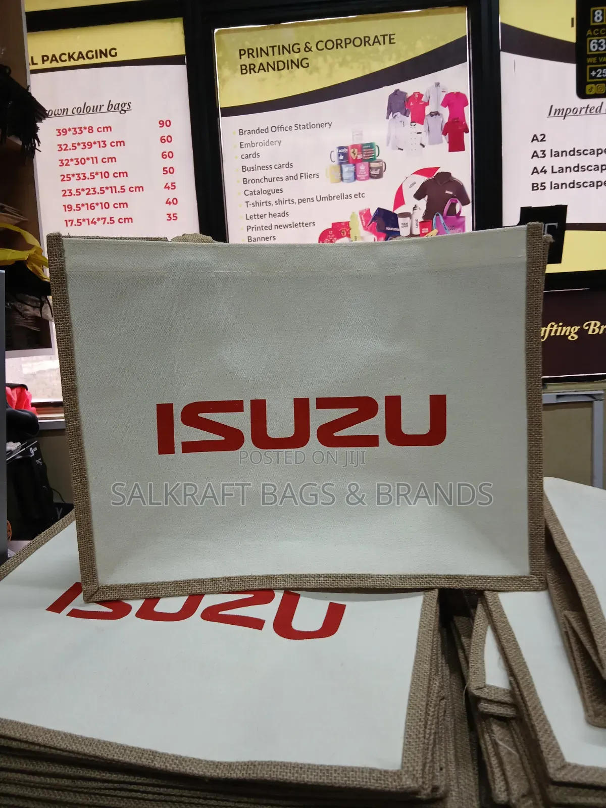 Your Brand, Anywhere: Custom Printable Eco-Tote Bags