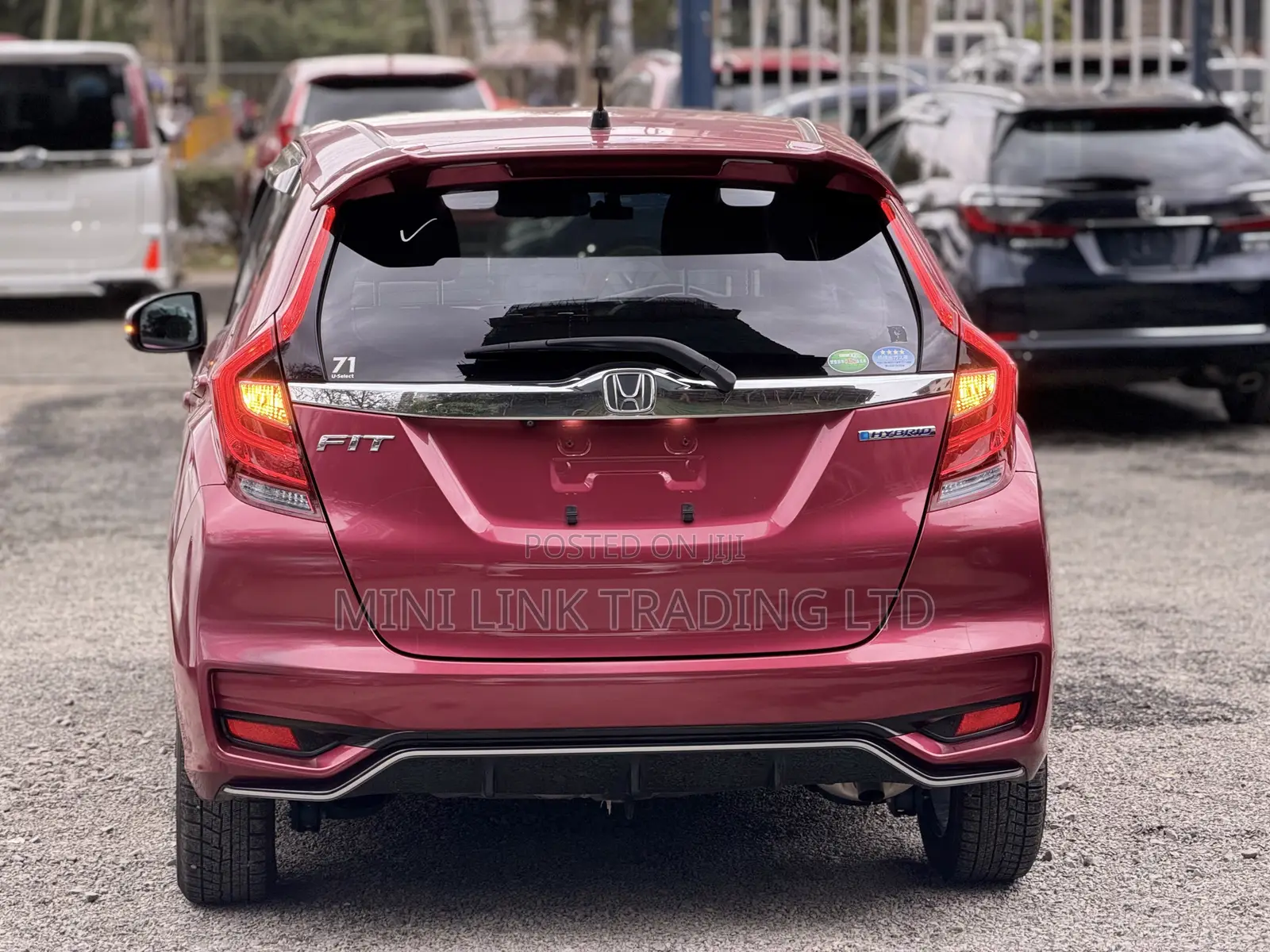 Honda Fit Sport 2019 Red