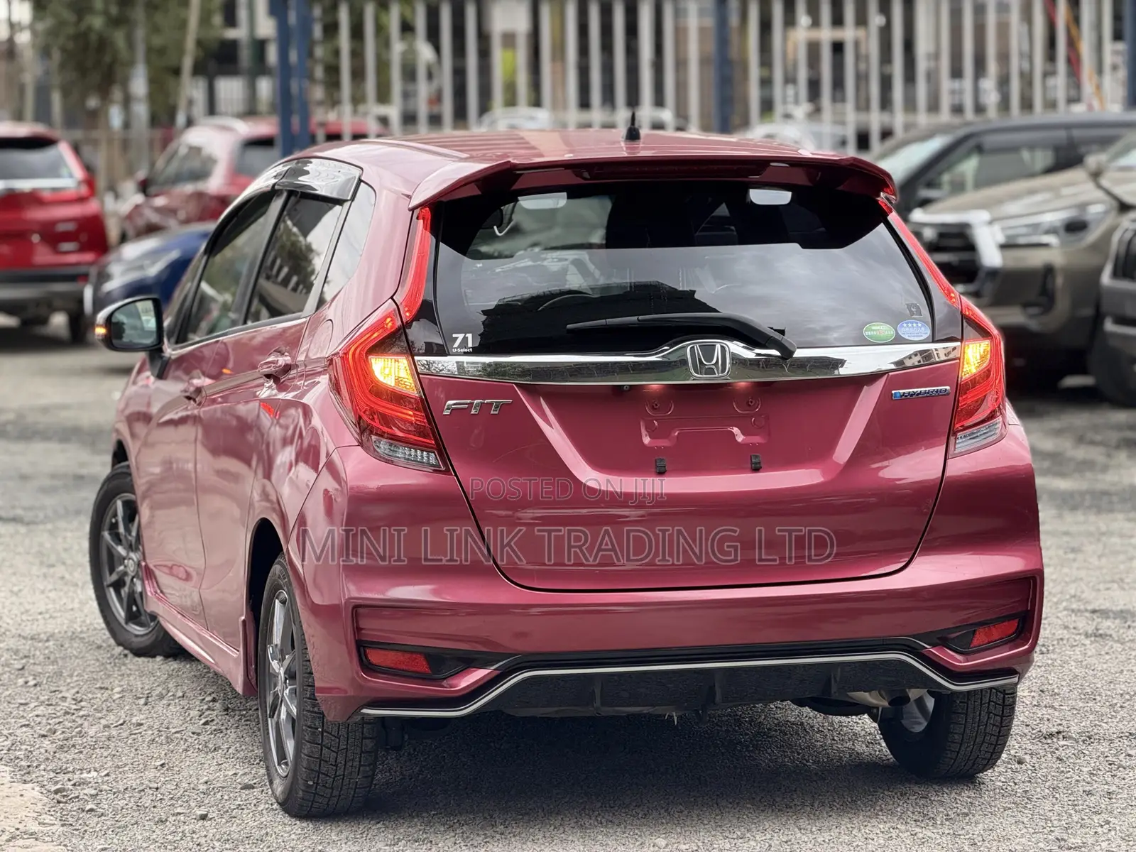 Honda Fit Sport 2019 Red