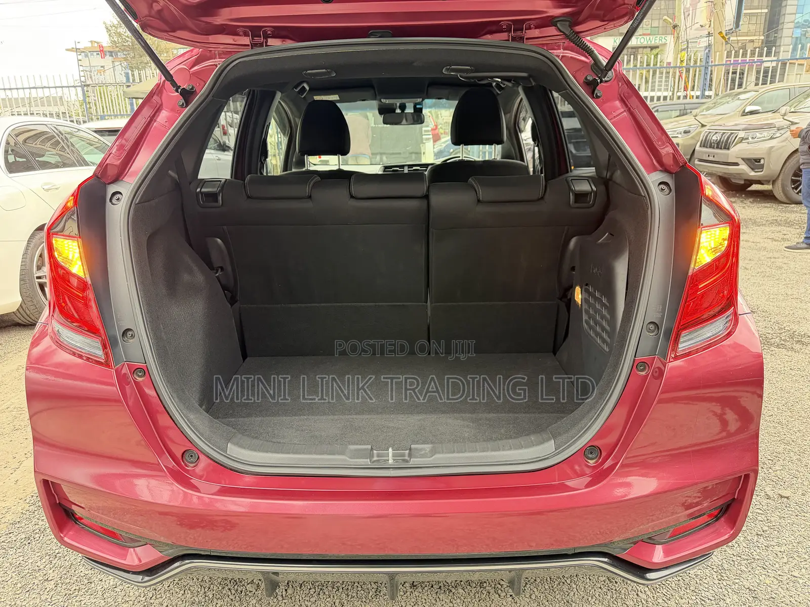 Honda Fit Sport 2019 Red