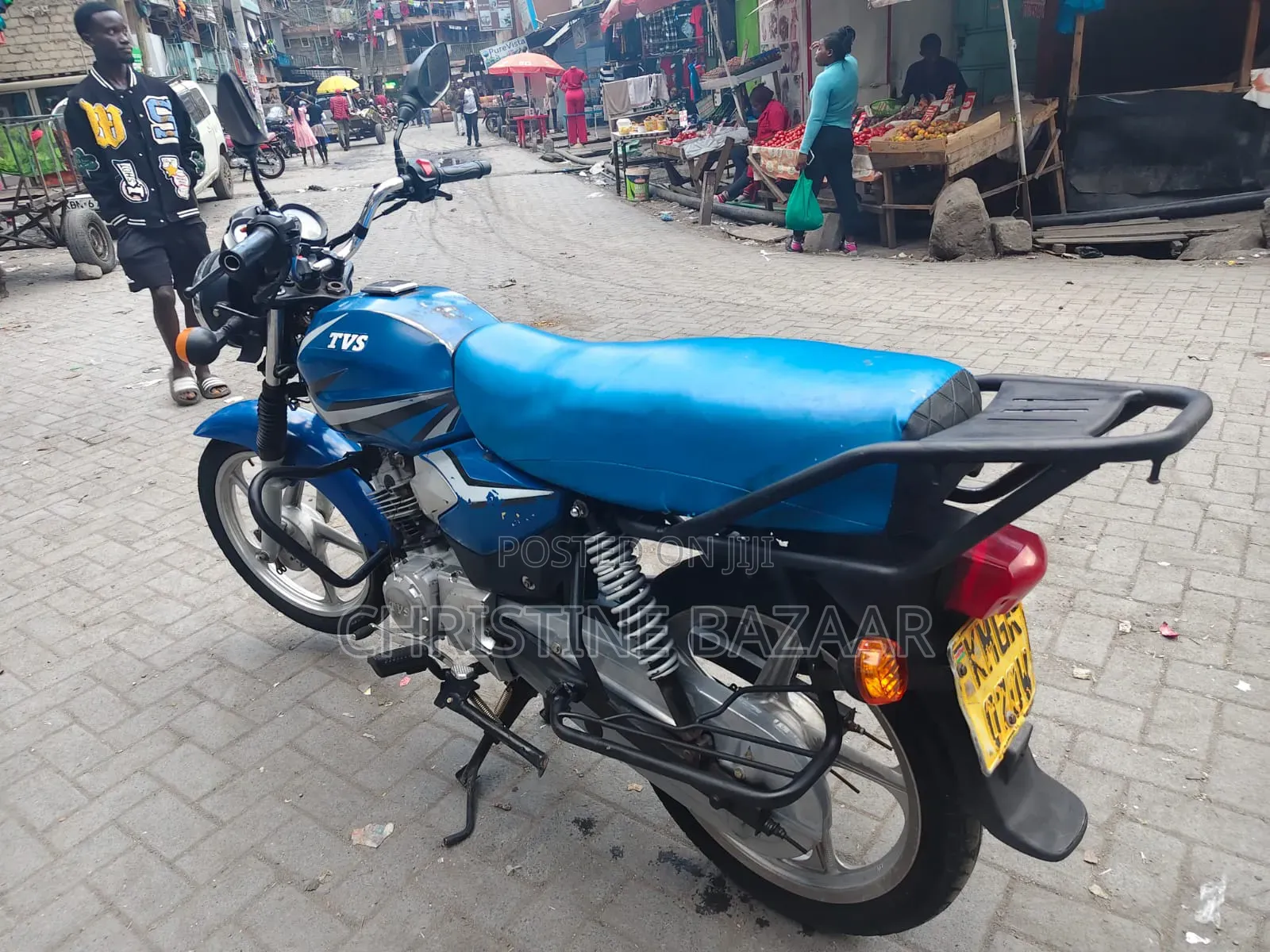 TVS HLX 125 2024 Blue