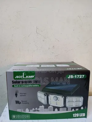 JSOTLAMP 120 LED Solar Motion Sensor Light.