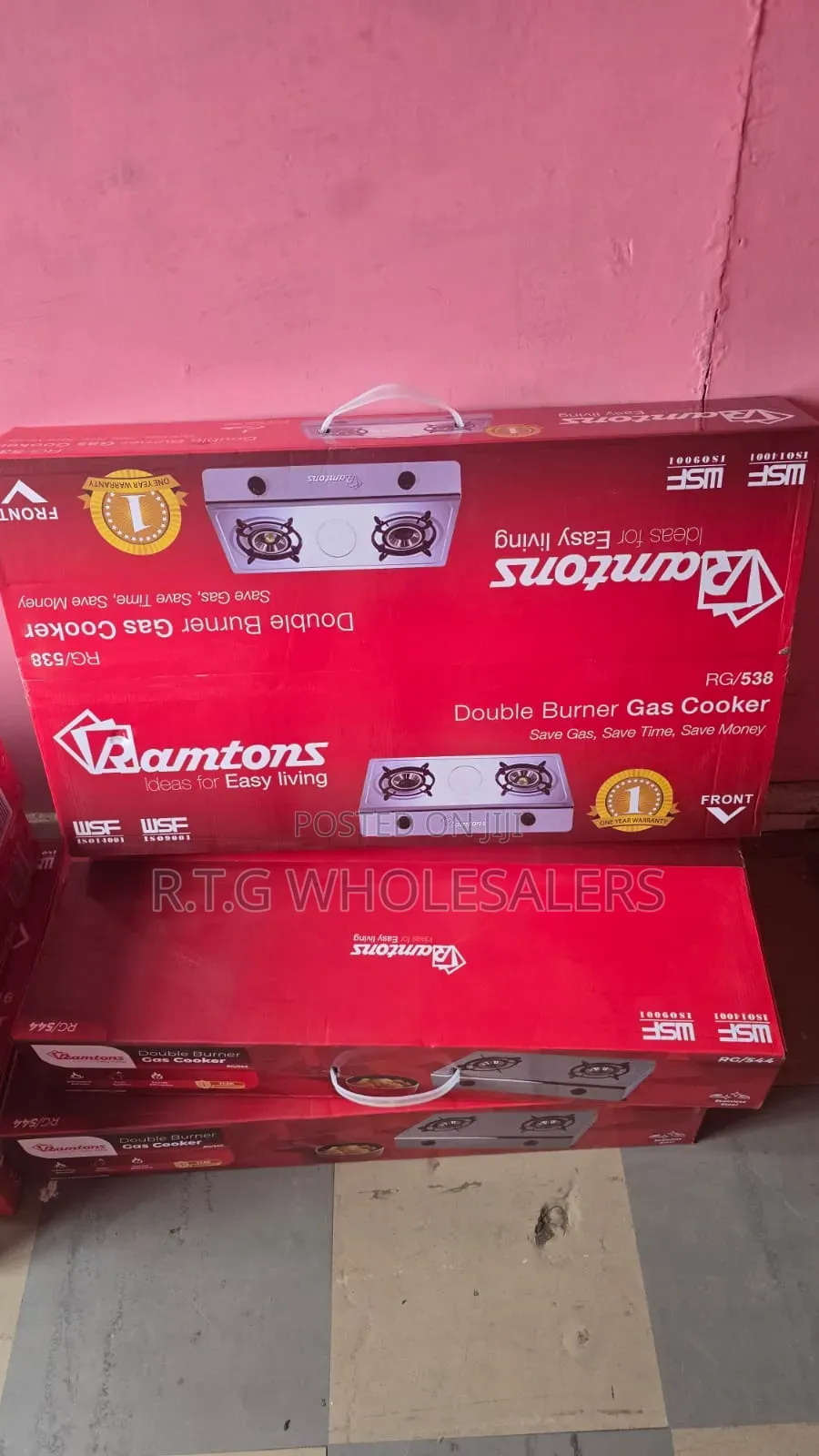 Ramtons Double Burner
