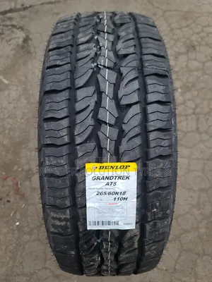 265 /60 R18 Dunlop Tyres 110h Grandtrek a/T5 All-Terrain