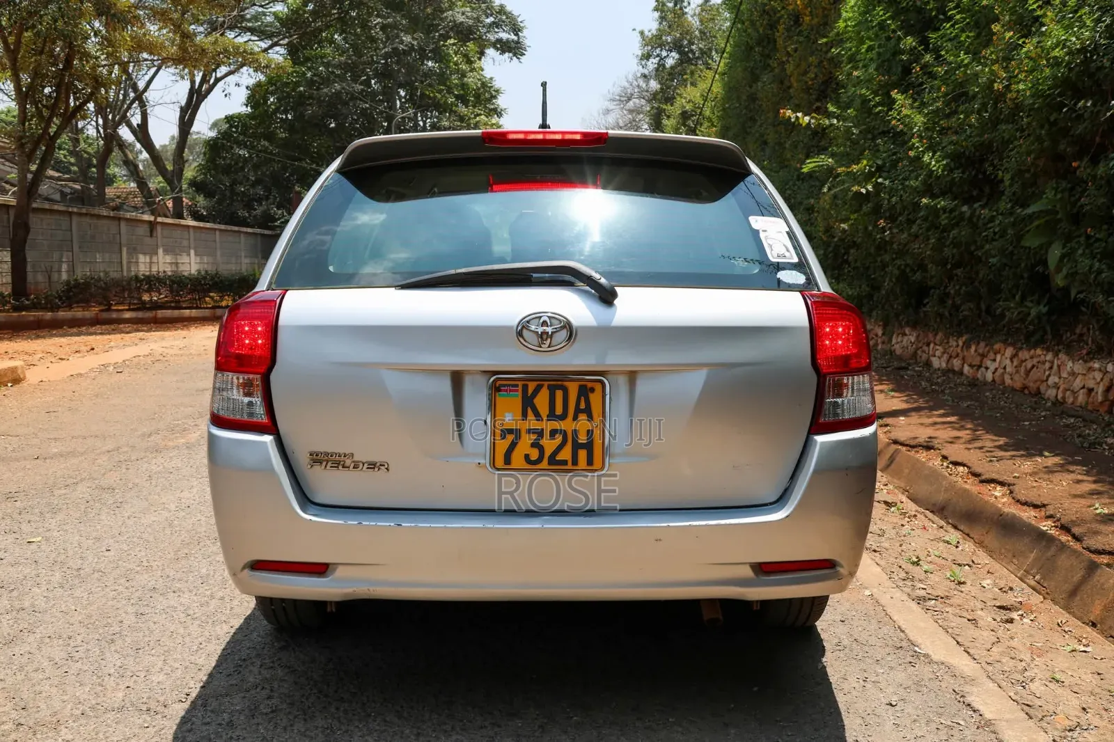 Toyota Corolla Fielder 2014 Silver