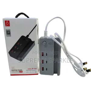 35W Travel Adapter (Model: P-01)
3
USB-A and 3 USB- C Ports