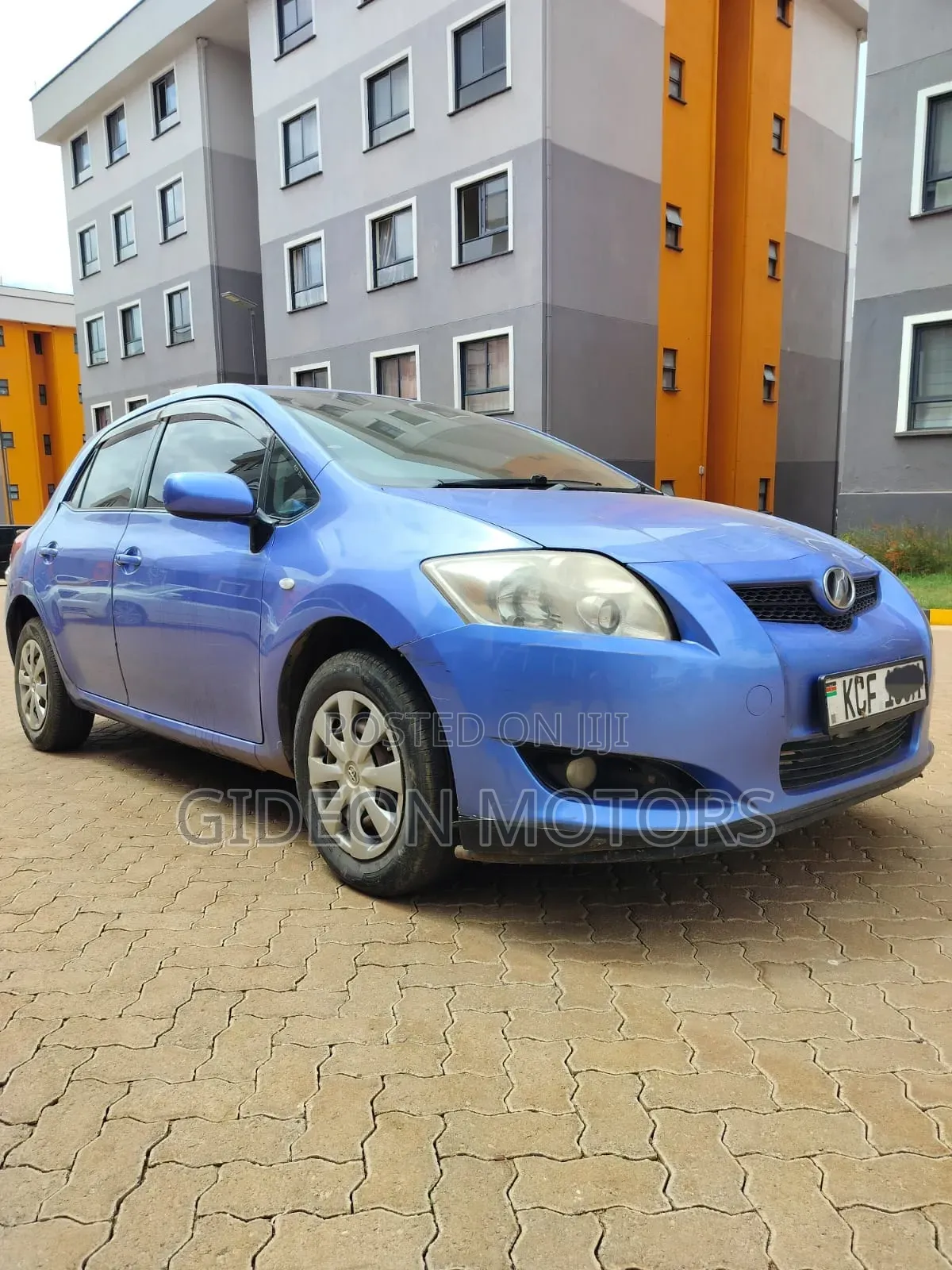 Toyota Auris 2009 Blue
