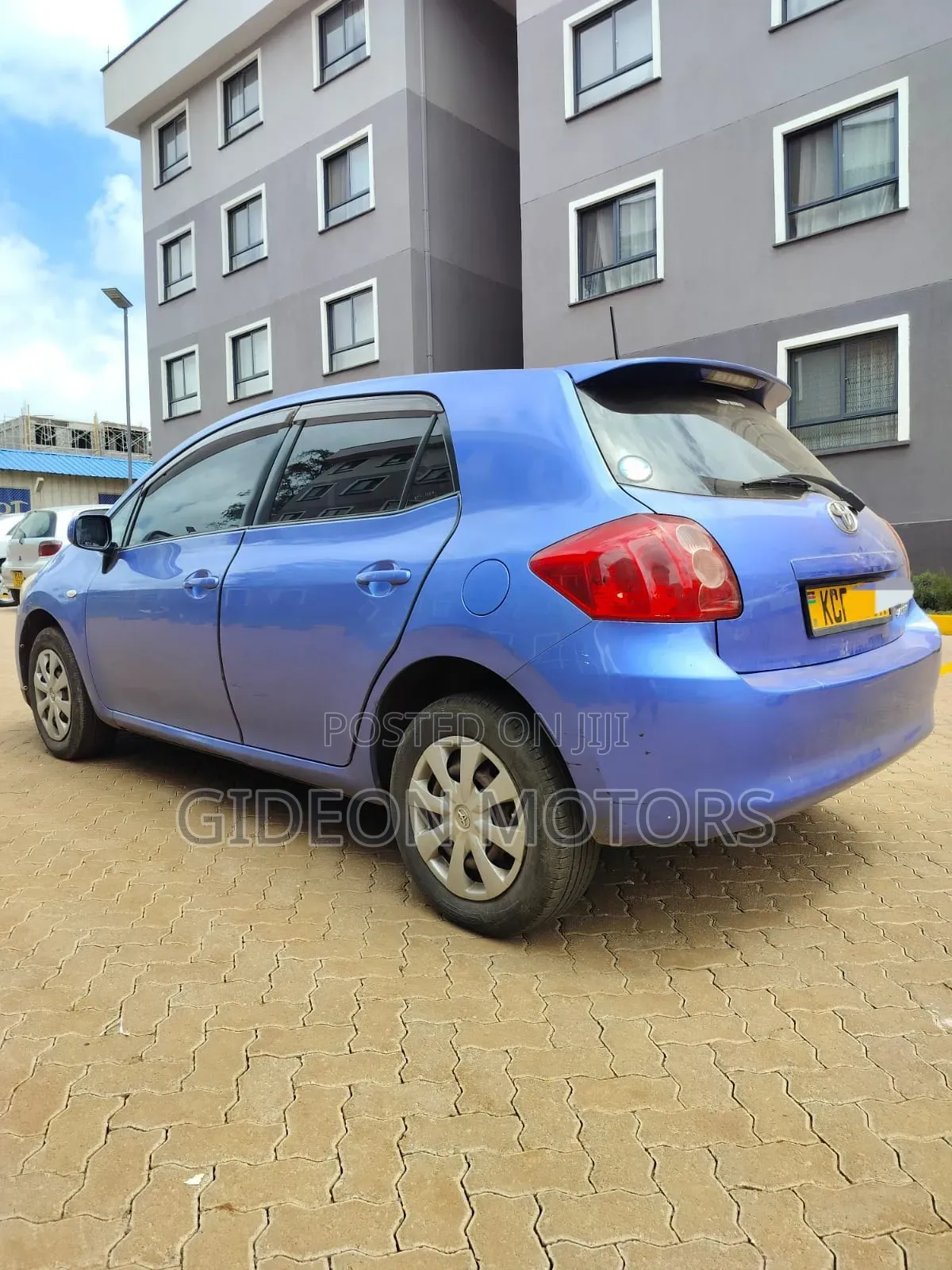 Toyota Auris 2009 Blue