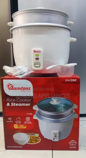 Ramtons Rice Cooker+ Steamer 2.8 Litres RM 290