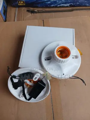 Smart LED Bulbholder CCTV Camera – Motion Detection Night Vision