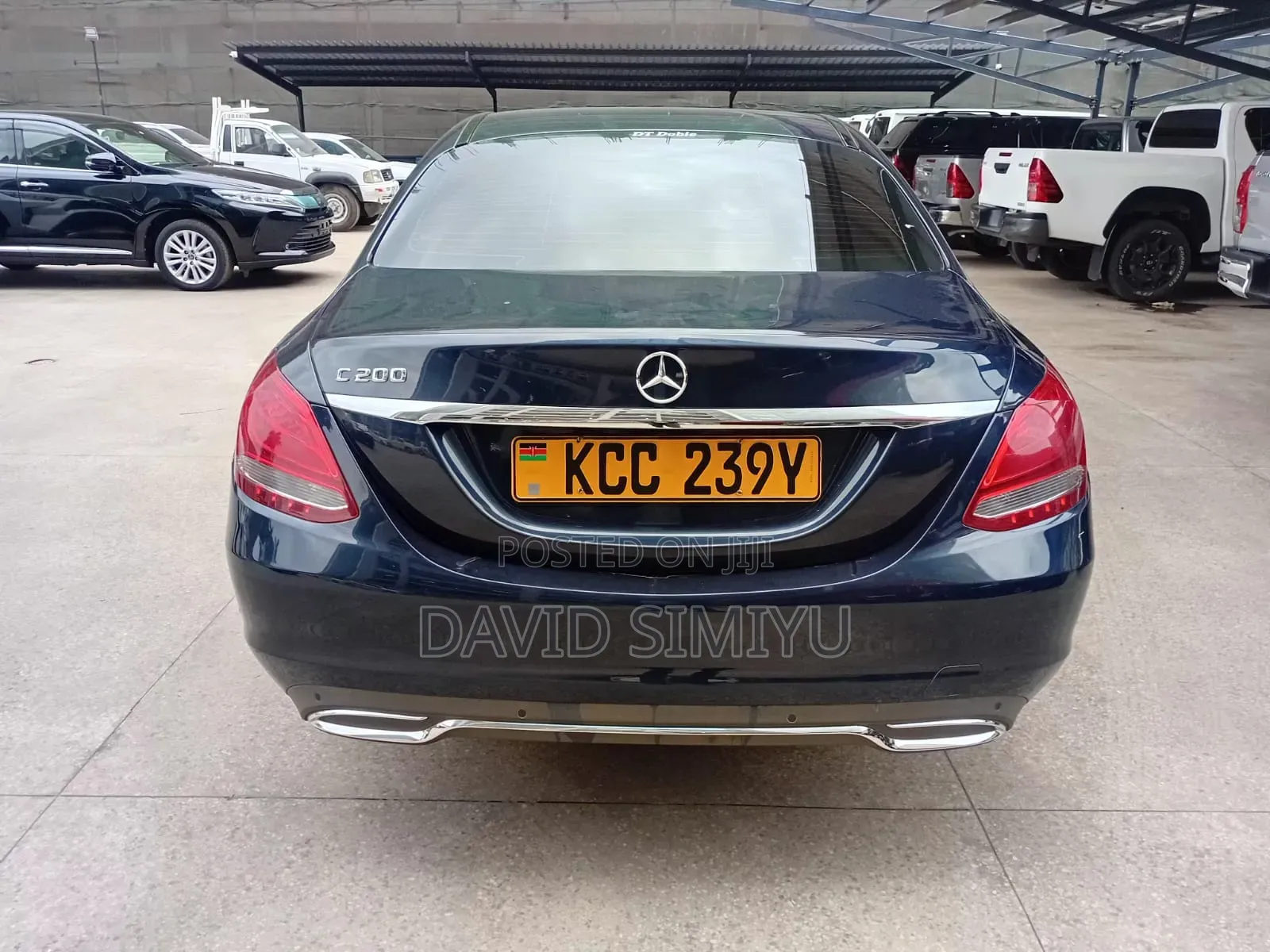 Mercedes-Benz C200 2015 Blue