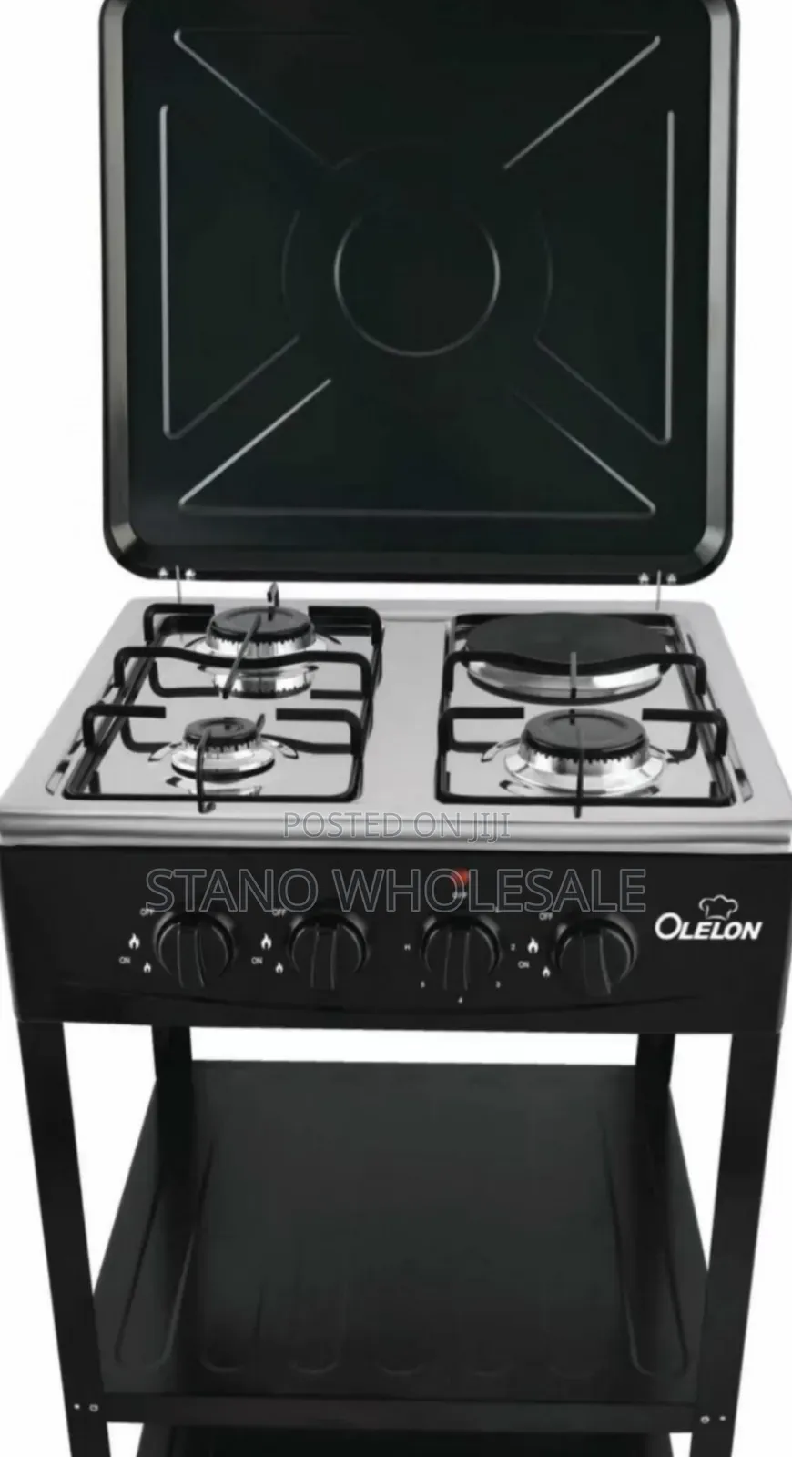3+1 Standing Cooker With Shelves