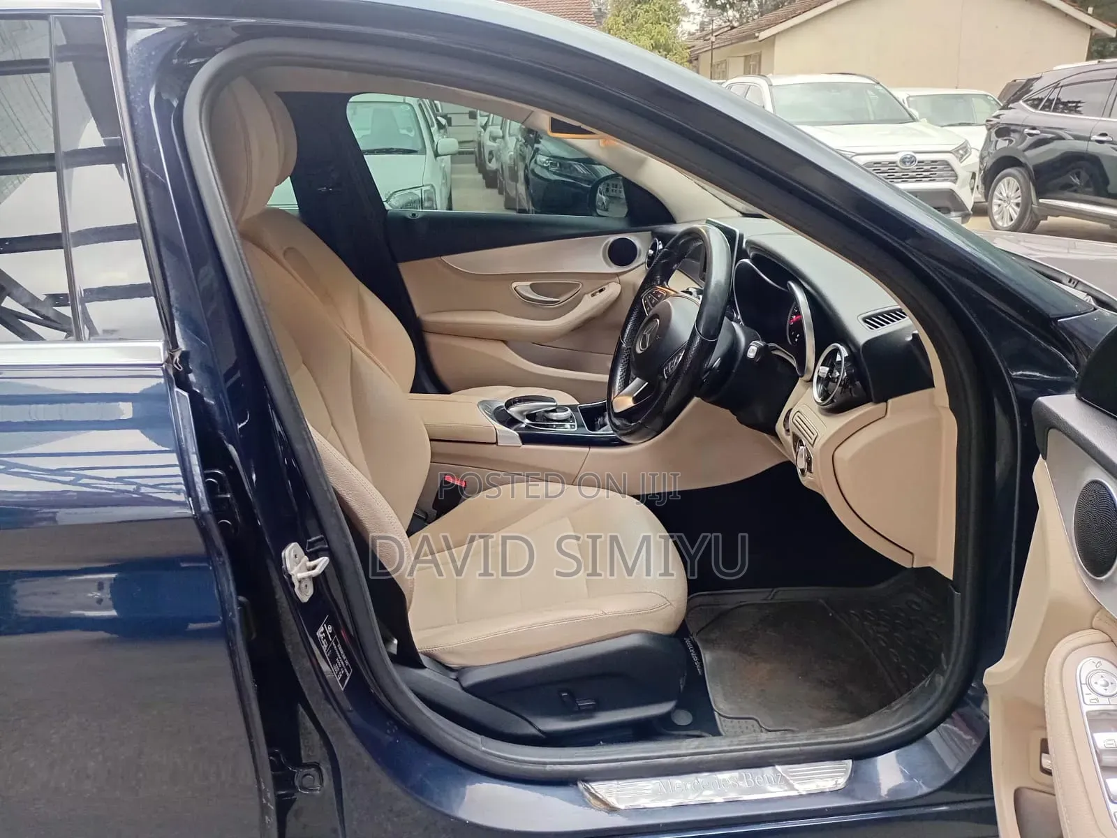Mercedes-Benz C200 2015 Blue
