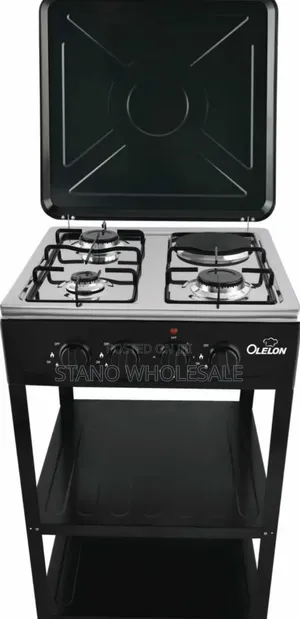 3+1 Standing Cooker With Shelves