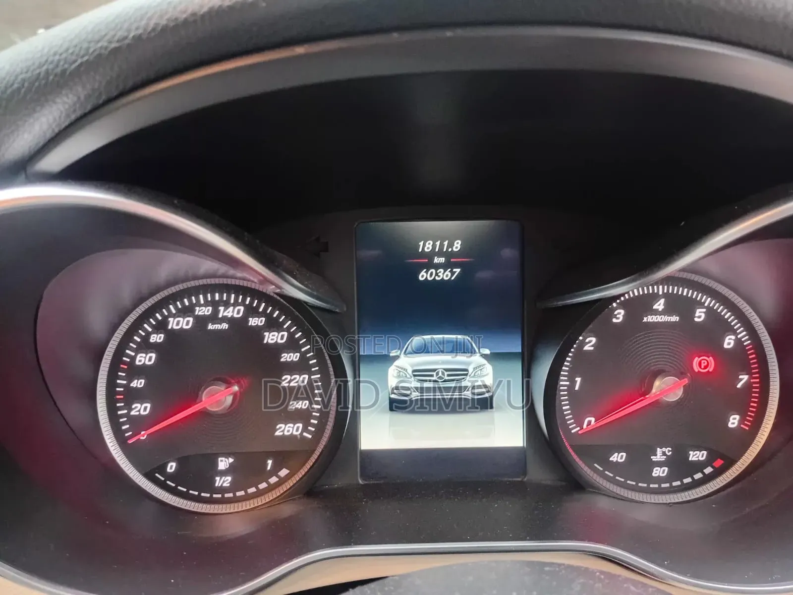 Mercedes-Benz C200 2015 Blue