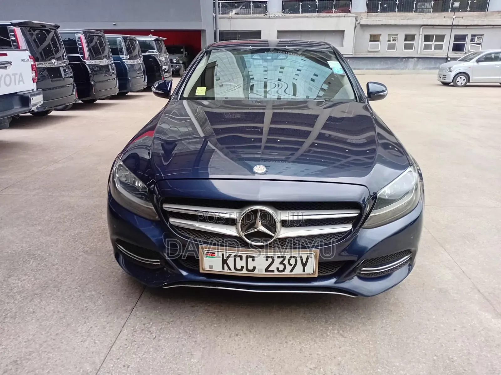 Mercedes-Benz C200 2015 Blue