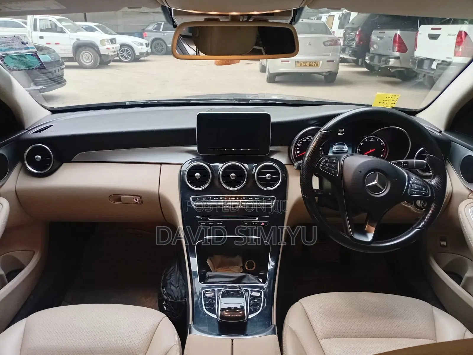 Mercedes-Benz C200 2015 Blue