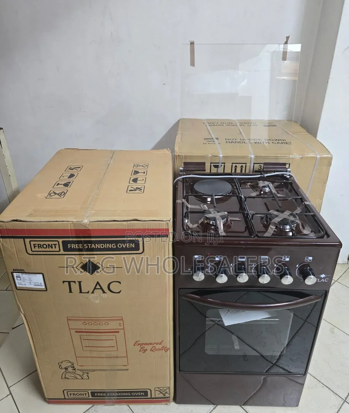 Tlac 50by55 3+1 Standing Cooker With Gas Sensor