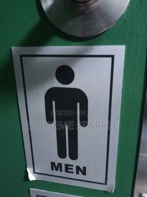 Ladies & Gents Restroom Signs