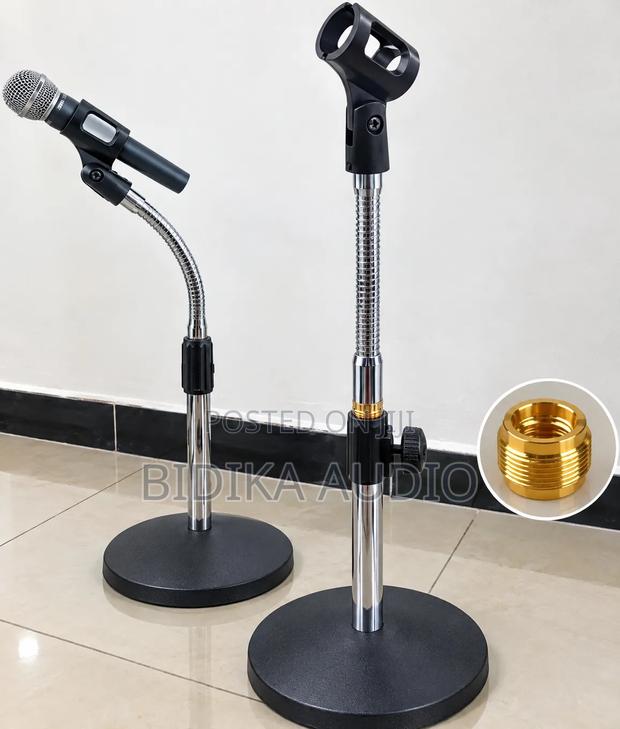 Desktop/ Pulpit Microphone Stand - main view