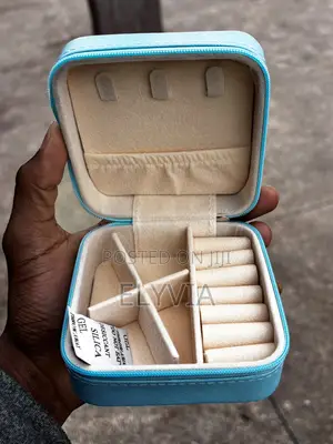 Sky-Blue Jewelry Organizer