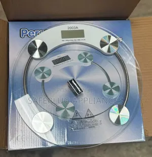 Sleek Glass Digital Bathroom Scale